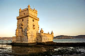 Lisbona. La torre di Belem (Torre di St Maria). 